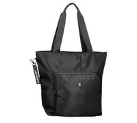 Reebok Leia Tote Bag Black 35x40x11cm Polyester by Joumma Bags