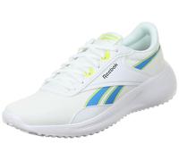 Reebok Men's LITE 4 Running Shoes, White/KINETICBLUE/Acid Yellow, 9.5 UK