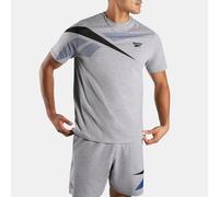 Reebok - Logo Placement Men's T-Shirt, Light Grey Marl, Size: XS
