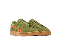 Reebok - Low Sneakers - Club C Grounds Uk Deep Olive Pump Orange Gum for Men in Leather - Size 41 - Khaki Khaki 41