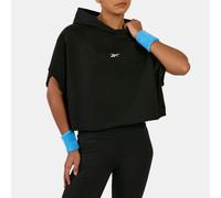 Reebok - Lux Graphic Sleeveless Hoodie, Black, Size: M