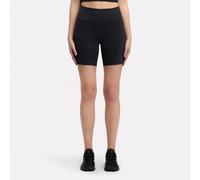 Reebok - Lux High-Rise 6" Biker Short, Black, Size: XS