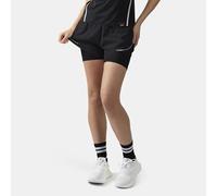 Reebok Lux Metallic 2-in-1 Running Shorts Black