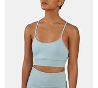 Reebok - Lux Peached Strappy Sports Bra, Ice Blue, Size: 2XS