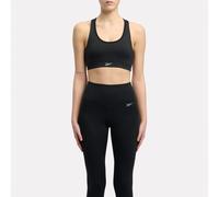 Reebok - Lux Speed Racerback Sports Bra, Black, Size: L