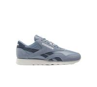 Reebok Men's Classic Nylon Sneaker, Vinblu Eacobl Chalk, 7 UK