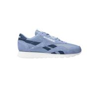 Reebok Men's Classic Nylon Sneaker, Vinblu Eacobl Chalk, 8 UK