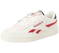 Reebok Men's Club C Revenge Sneaker, Chalk/FLASRD/Black, 3 UK