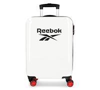 Reebok Maveryck Cabin Bag, Red, 38 x 55 x 20 cm, Hard ABS, Side Combination Lock, 34 L, 2.86 kg, 4 Double Wheels, Hand Luggage