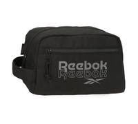 Reebok - Melbourne Adaptable Dual-Compartment Toiletry Bag, Black, 25 x 15 x 10 cm, Polyester, by Joumma Bags