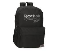 Reebok Melbourne School Backpack, Adaptable to Trolley, Black, 31 x 44 x 15 cm, Polyester by Joumma Bags