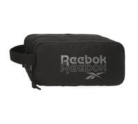 Reebok Melbourne Triple Black Pencil Case, 22 x 10 x 9 cm, Polyester, by Joumma Bags