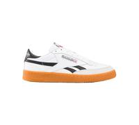 Reebok Men's Club C Revenge Vintage Sneaker, White Black Gum, 3 UK