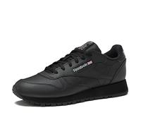 Reebok Boy's Classic Leather Sneaker, Black, 1.5 UK