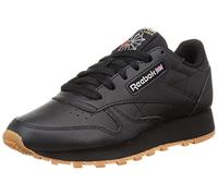 Reebok Men Classic Leather Sneaker, Core Black/Pure Grey 5/Reebok Rubber Gum-03, 2.5