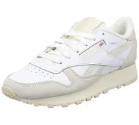 Reebok Men Classic Leather Sneaker, FTWR White/Chalk/Stucco, 5