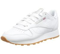 Reebok Men Classic Leather Sneaker, FTWR White/Pure Grey 3/Reebok Rubber Gum-03, 17