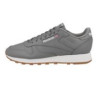 Reebok Men Classic Leather Sneaker, Pure Grey 5/FTWR White/Reebok Rubber Gum-03, 6