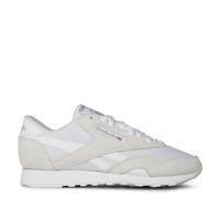Reebok Men Classic Nylon Sneaker, FTWR White/FTWR White/FTWR White, 9.5