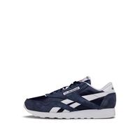 Reebok Men Classic Nylon Sneaker, Vector Navy/FTWR White/FTWR White, 10
