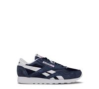 Reebok Men Classic Nylon Sneaker, Vector Navy/FTWR White/FTWR White, 8