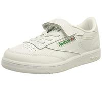 Reebok Men Club C 1V Sneaker, White/Glen Green/Vector Blue, 12.5
