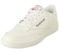 Reebok Men Club C 85 Sneaker, Chalk/Chalk/Hunter Green, 5