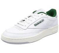 Reebok Unisex Club C 85 Sneaker, Ftwwht Chalk Drkgrn, 2.5 UK