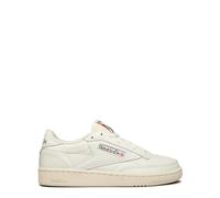 Reebok Men Club C 85 Vintage Sneaker, Chalk/Alabaster/Maroon, 4