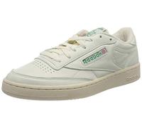 Reebok Men Club C 85 Vintage Sneaker, Top-Chalk/Paperwhite/Glen Green, 5