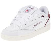 Reebok Men Club C Bulc Sneaker, FTWR White/Classic Burgundy/Chalk, 4
