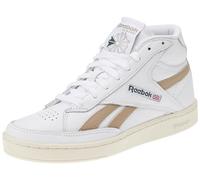 Reebok Men Club C Form Hi Sneaker, FTWR White/Vintage Chalk S23-R/Boulder Beige F23, 4.5