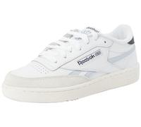 Reebok Men's Club C Revenge Sneaker, FTWR White/Feel Good Blue F23-R/Vector Navy, 7.5 UK