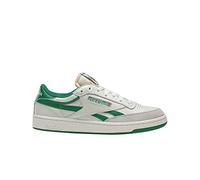 Reebok Men Club C Revenge Vintage Sneaker, Chalk/Paperwhite/Glen Green, 6.5