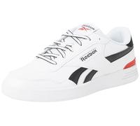 Reebok Unisex Court Advance Clip Sneaker, FTWR White/Black/Vector Red, 5 UK
