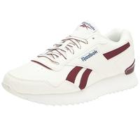 Reebok Unisex Glide Ripple Clip Sneaker, Chalk/Classic Maroon F23/Hoops Blue F23, 4 UK