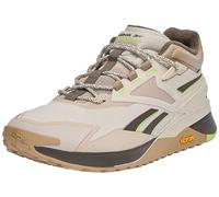 Reebok Unisex Nano X3 Adventure Winter Sneaker, Stucco/Boulder Beige F23/Laser Lime F23, 8.5 UK