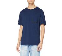 Reebok Men RCF Cordura Crew Neck Sweaters - Blue/Maruni, X-Small