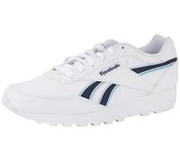 Reebok Unisex Rewind Run Sneaker, FTWR White Vector Navy Essential Blue, 3 UK