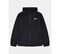Reebok Men’s Windbreaker Jacket Lightweight Zip Up Black