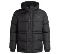 Reebok Men Winter Jacket - Puffer Parka Coat - Heavyweight Ski Jacket for Men, M-XXL, Black, X-Large