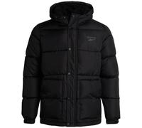 Reebok Men Winter Jacket - Puffer Parka Coat - Heavyweight Ski Jacket for Men, M-XXL, Black, X-Large