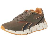 Reebok Unisex Zig Dynamica 4 Sneaker, Grout F23/Pure Grey 8/Court Brown F23-R, 5.5 UK