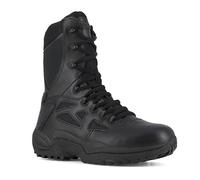 Reebok Men's 8" Rapid Response RB Soft Toe Combat Boot Black 10.5 W