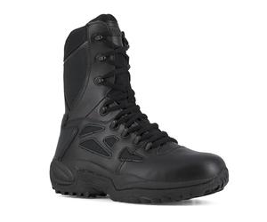 Reebok Men's 8" Rapid Response RB Soft Toe Combat Boot Black 10.5 W