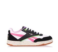 Reebok Mens BB 4000 II Trainers in black pink Leather - Size UK 9.5