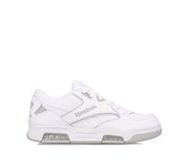 Reebok Mens BB 4500 DMX Trainers in White Grey Leather - Size UK 5