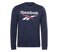 Reebok Men's Big Logo Crewneck Sweatshirt, Vector Navy, L