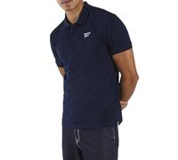 Reebok - Blaze Embroidered Short-sleeve Men's Polo Shirt, Vector Navy, Size: XS