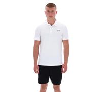 Reebok - Blaze Embroidered Short-sleeve Men's Polo Shirt, White, Size: L